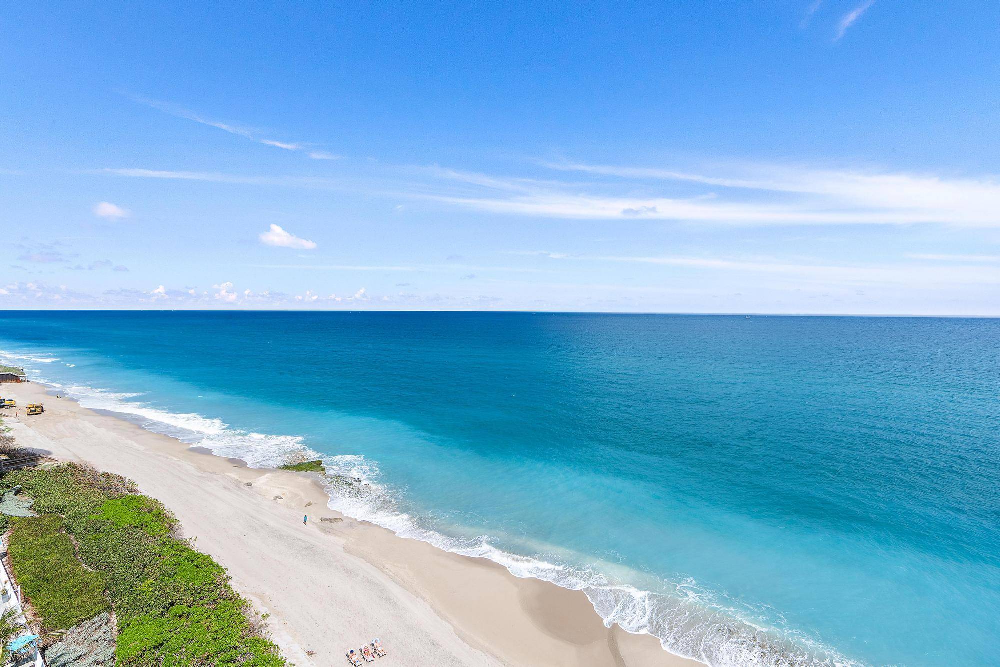 Renovated oceanfront residence boasting incredible views in every direction !
