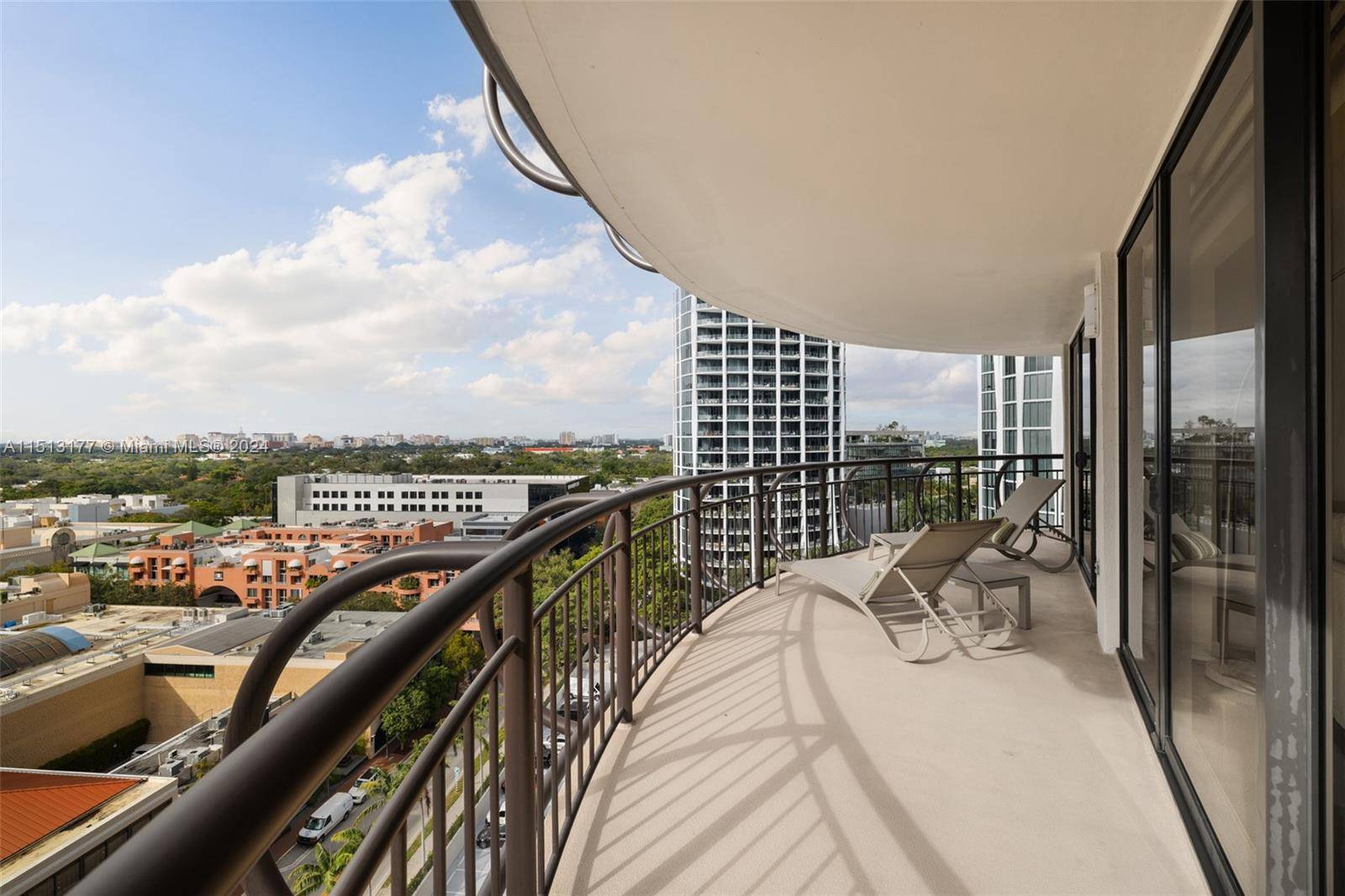 Enjoy spectacular bay city views from this high floor residence in Grove Towers.