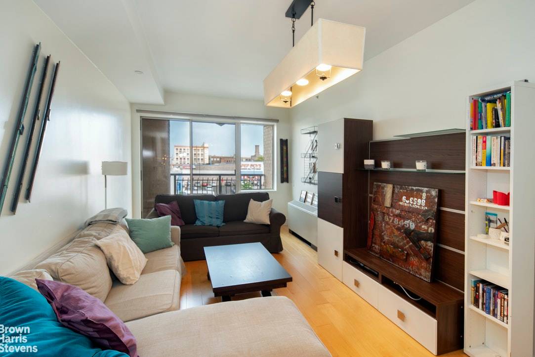 NEW TO MARKET ! This extra large sun filled 1 BR in the Novo, a deluxe luxury full service condominium in the heart of Park Slope, represents stylish living at ...