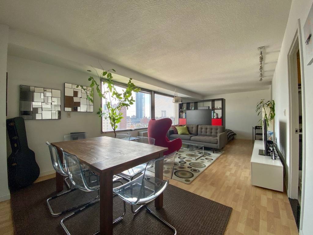 This high floor studio offers amazing sweeping views Let your eyes transport you from the East River to the Manhattan Bridge, linger in the Lower East and hover over Chinatown, ...