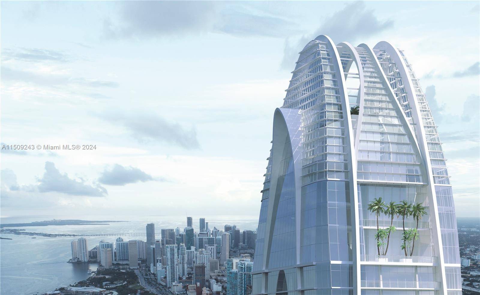 With a gently rippling glass façade that soars gracefully towards its curved apex, Okan Tower is a 70 story work of art.