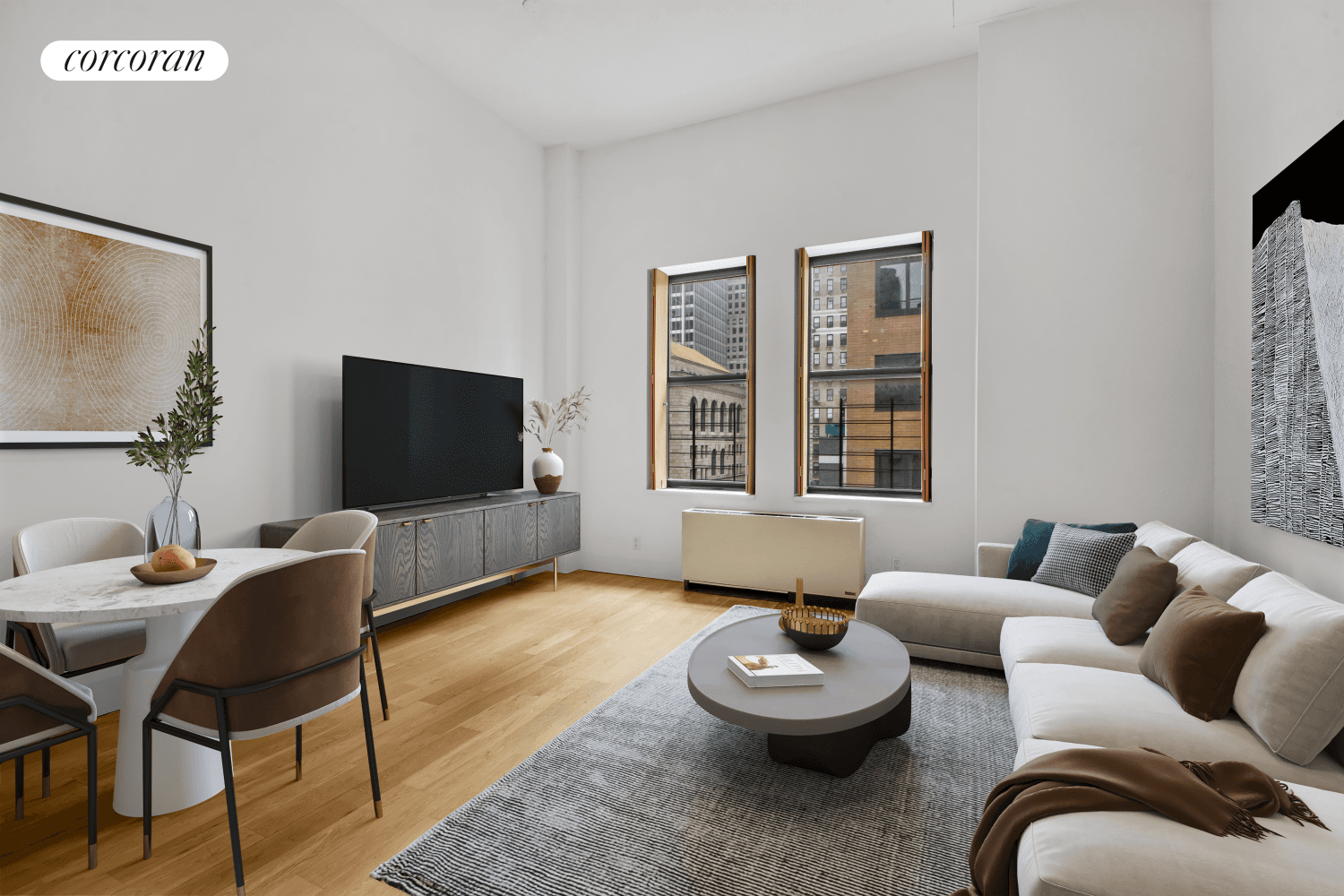 Welcome to Unit PHB, a top floor 1BR 1BTH with 13 ceilings located in the prewar Croft building circa 1905.