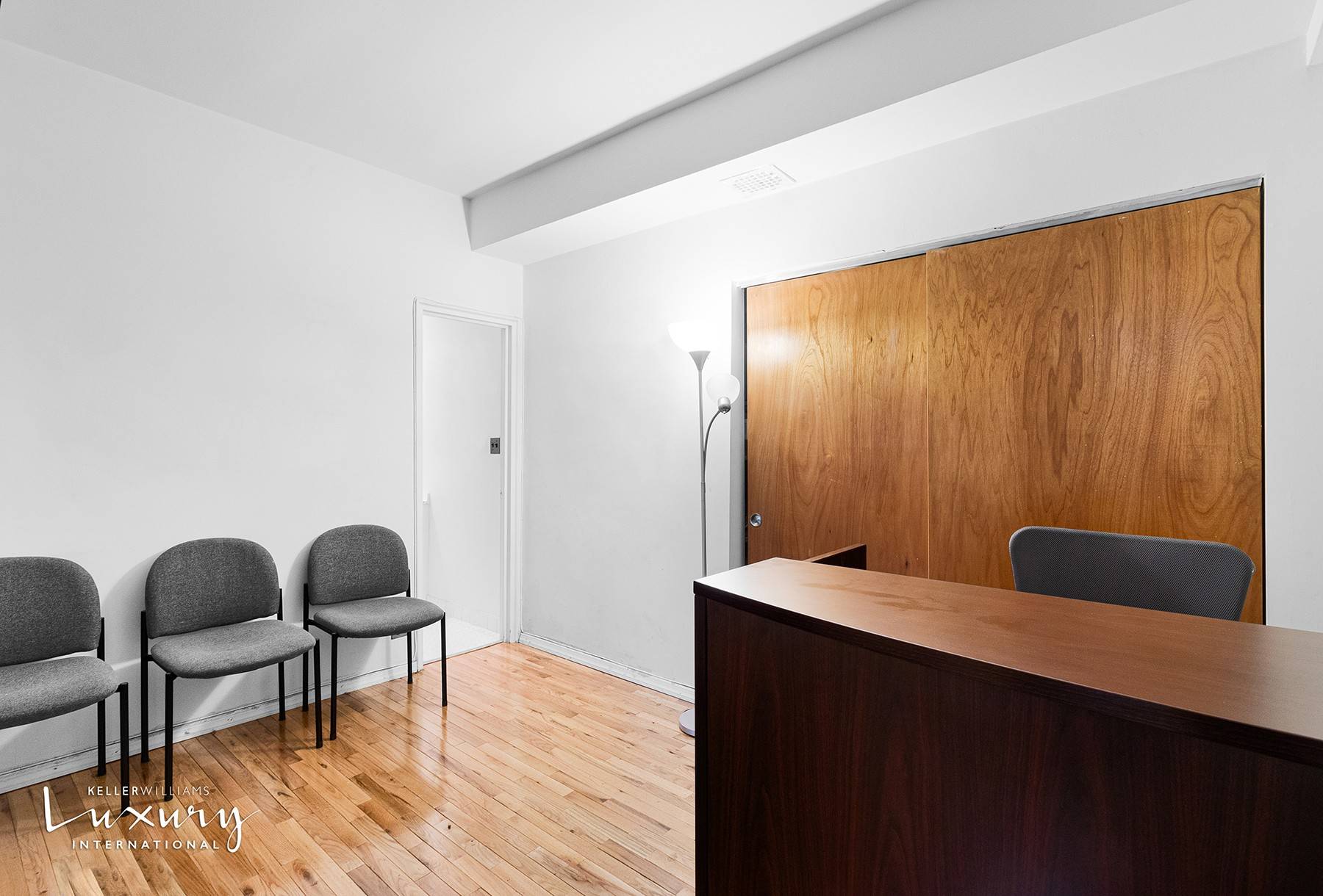 PRICE REDUCTION ! This Live or Work flexible space with a PRIVATE street entrance, is currently set up as a medical office, with waiting area, two examination rooms, a Pullman ...