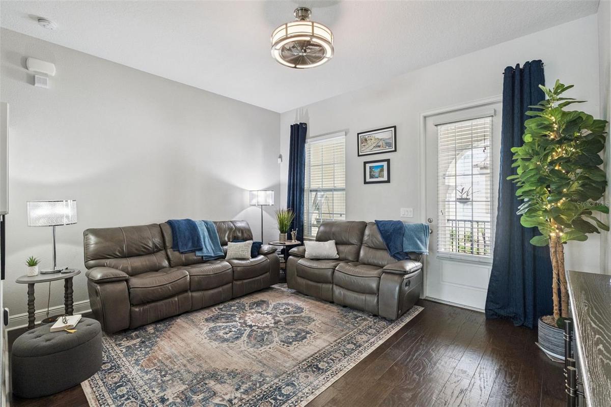 Living room with access to balcony