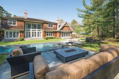 East Hampton 7 Bed Impecccable Home With Pool on 3 Private Acres