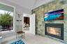 Double sided Fireplace
