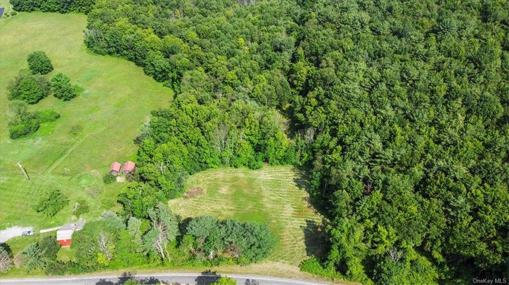 Opportunity to build a home with beautiful views of the Berkshire Mountains in New York and Massachusetts on this land.