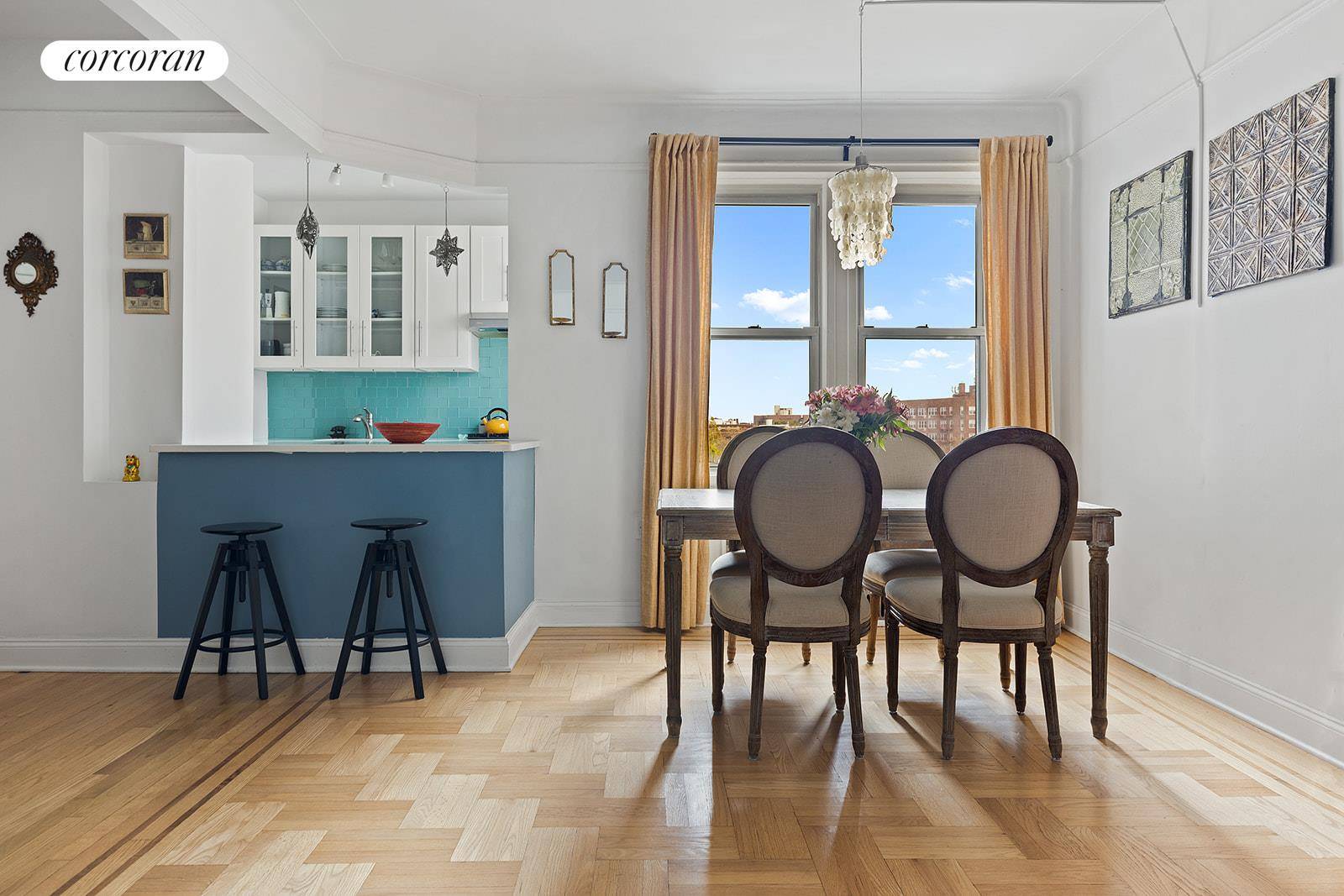 414 Albermarle Road 5H sits on the edge of leafy Windsor Terrace and budding Kensington.