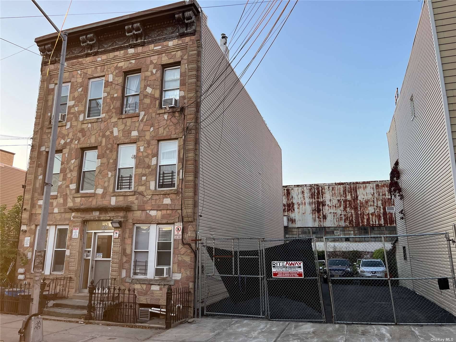 Well kept 6 family building with strong income in the trendy neighborhood of Blissville of Long Island City close to Greenpoint.