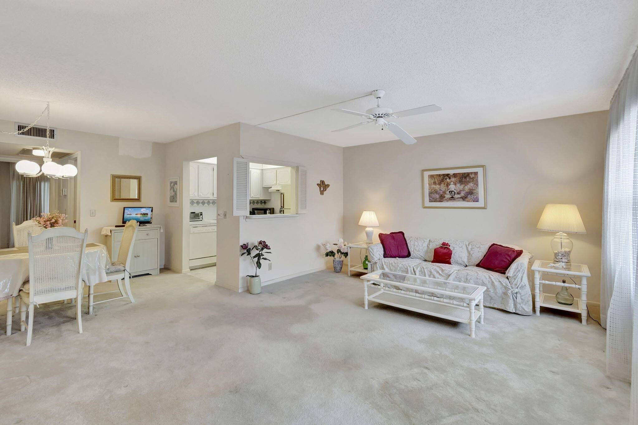 This lovely condo is situated in the sought after Century Village Active Adult Community.