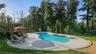 Salt water heated pool