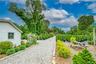 View of yard with a garden