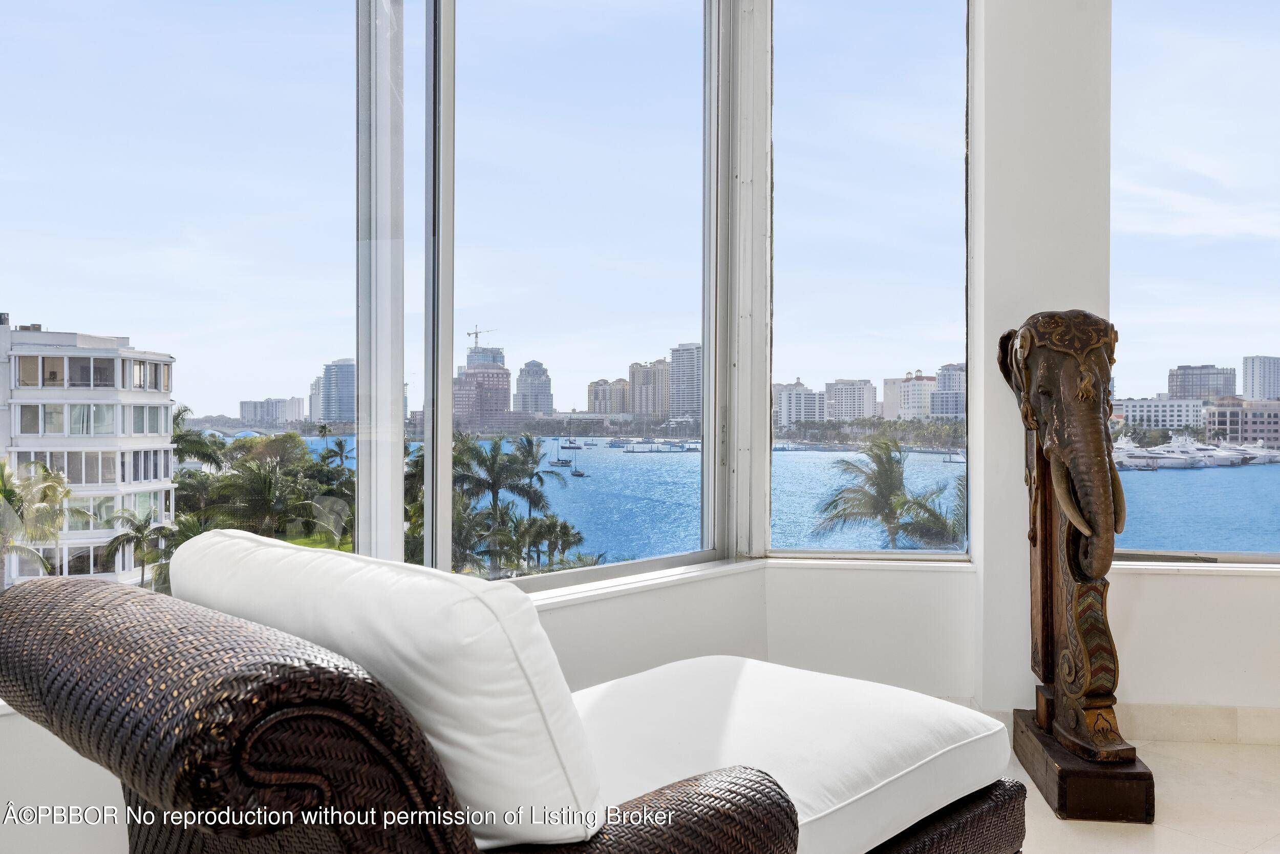 Fantastic Lakefront oversized penthouse with enormous 4, 500 square foot waterfront terrace and poolside cabana.