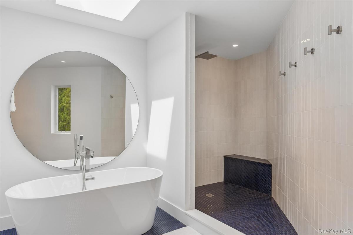 Primary Bathroom with jacuzzi tub and separate shower