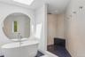 Primary Bathroom with jacuzzi tub and separate shower
