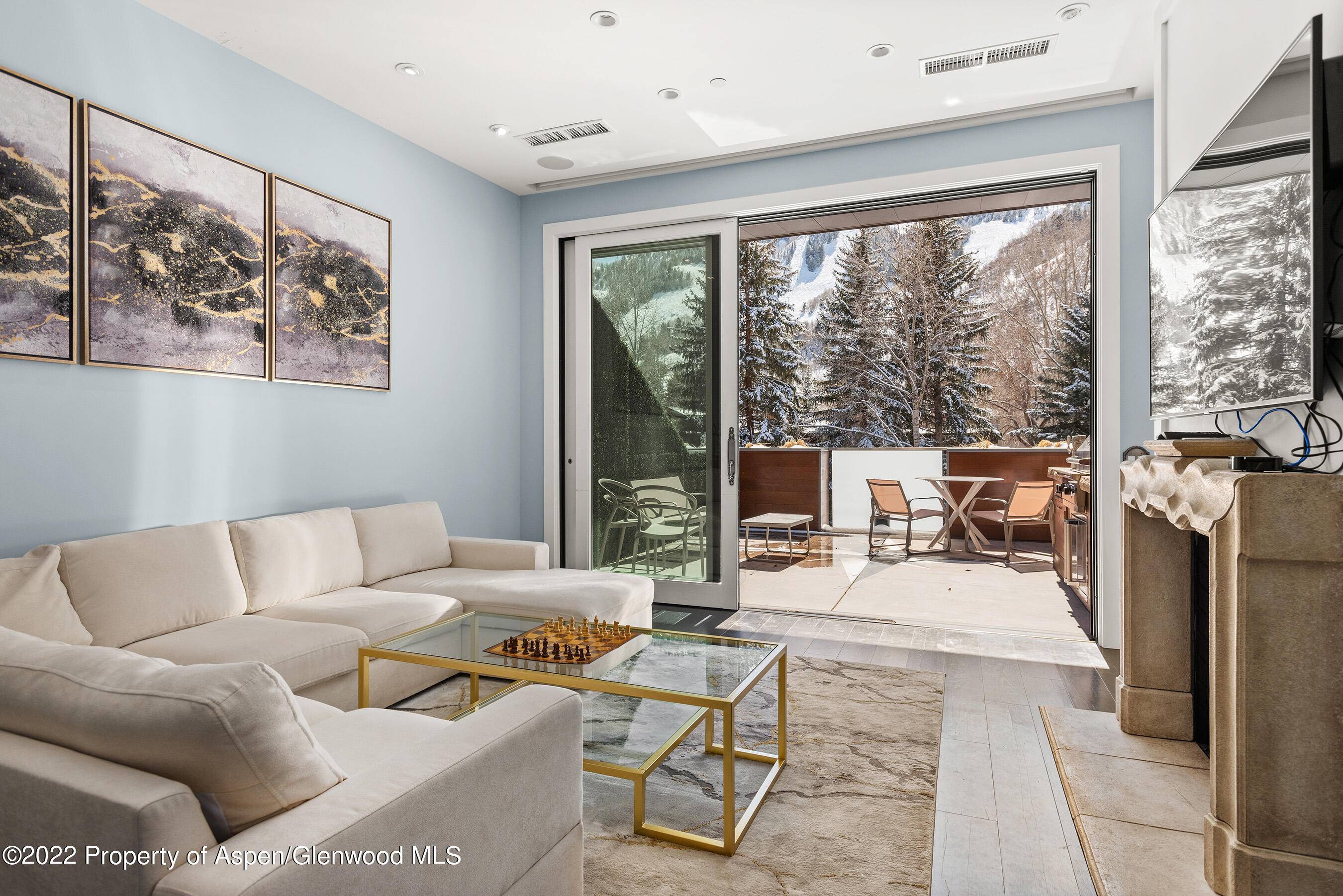 A location ! 100 E Cooper Avenue 7 is in the coveted Der Berghof building on the top floor corner with 3 bedrooms and 3 baths.