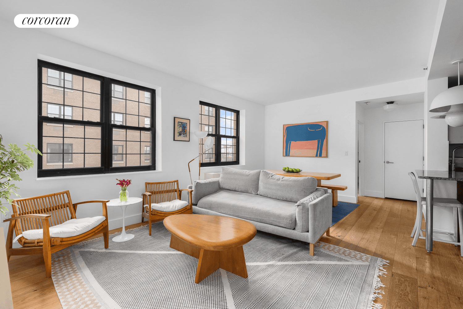 Welcome to Unit B401 at Columbia Commons Condominium in Cobble Hill.