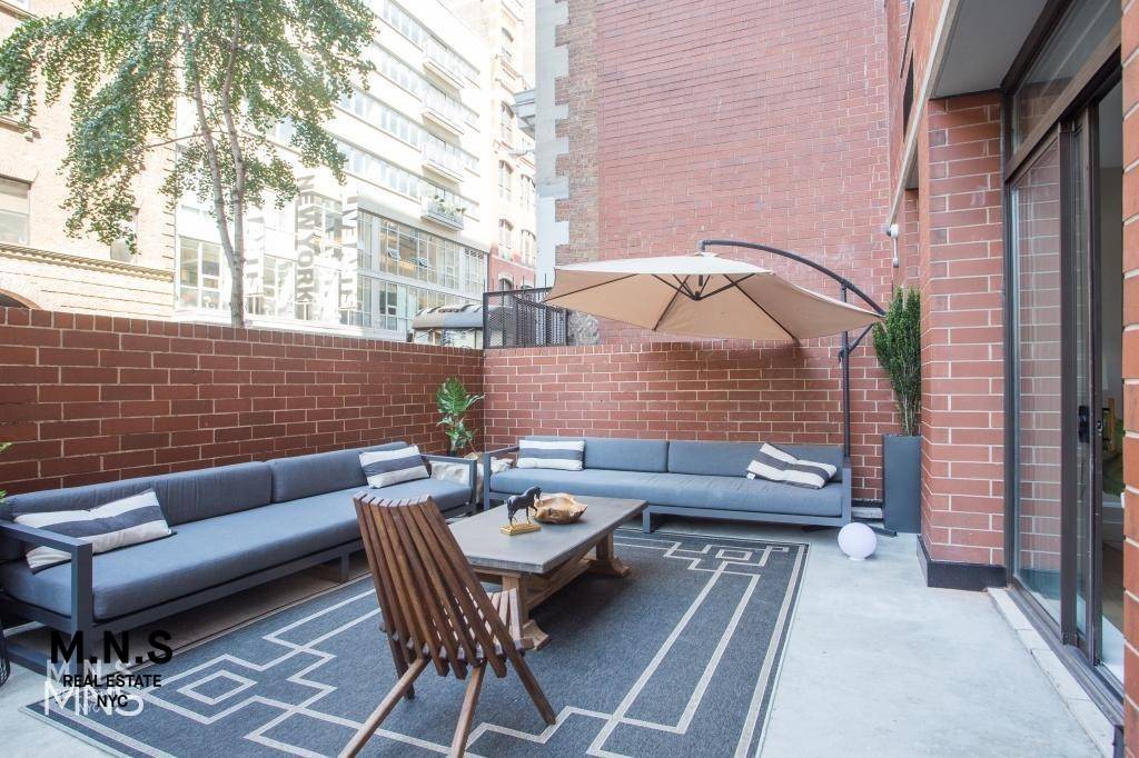 Luxury One Bed with Massive Private Terrace in Prime Chelsea Available 6 7 !