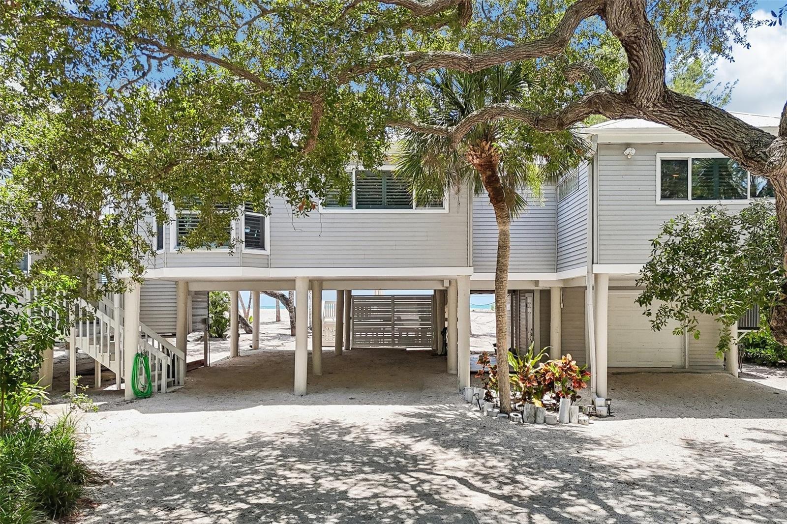 Front of the house