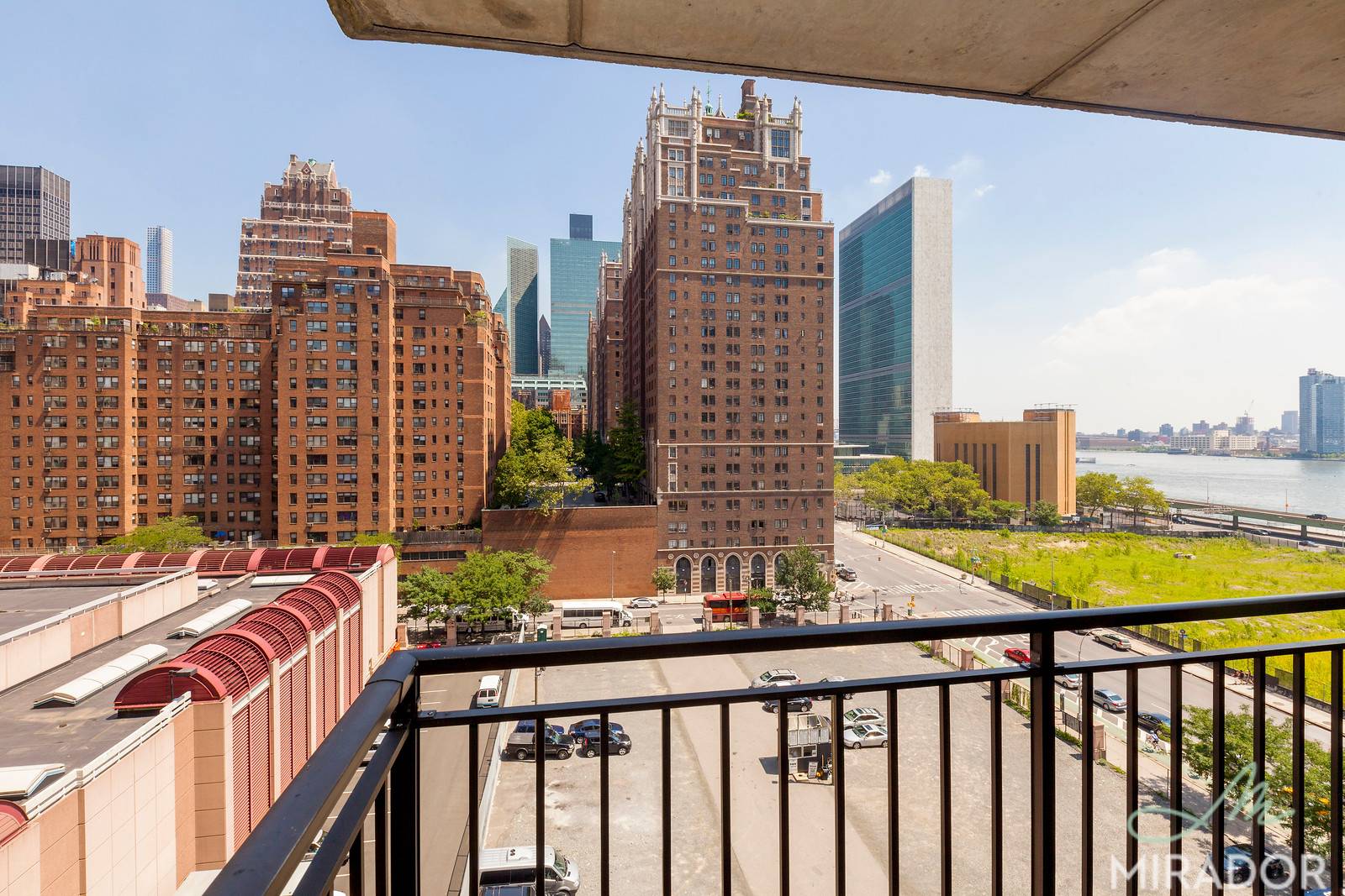 North facing 2 bedroom, 2 bathroom apartment with private balcony amp ; open city and water views at New York Tower.