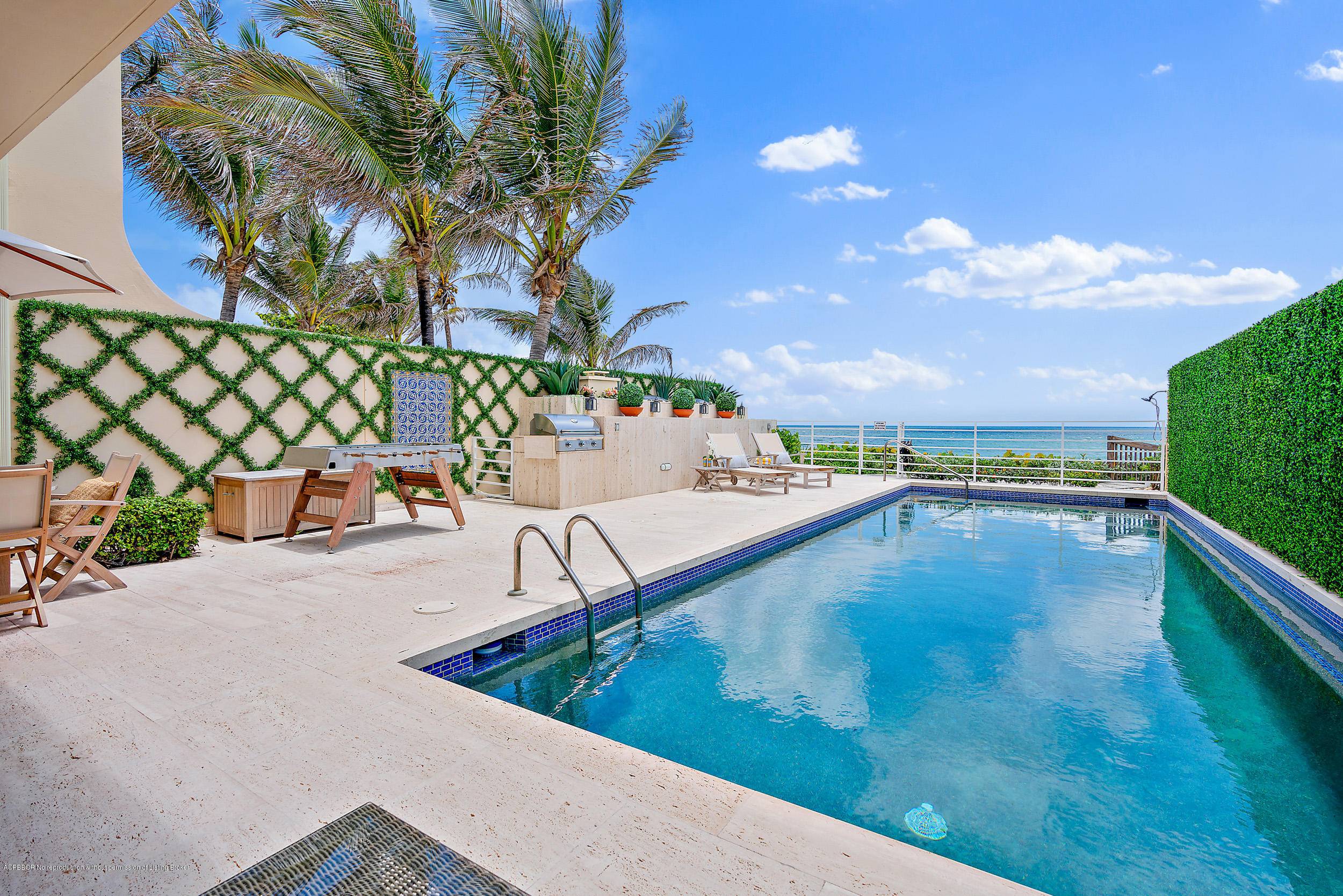 Rare Direct Oceanfront Townhouse at the private Residences of Sloan's Curve.