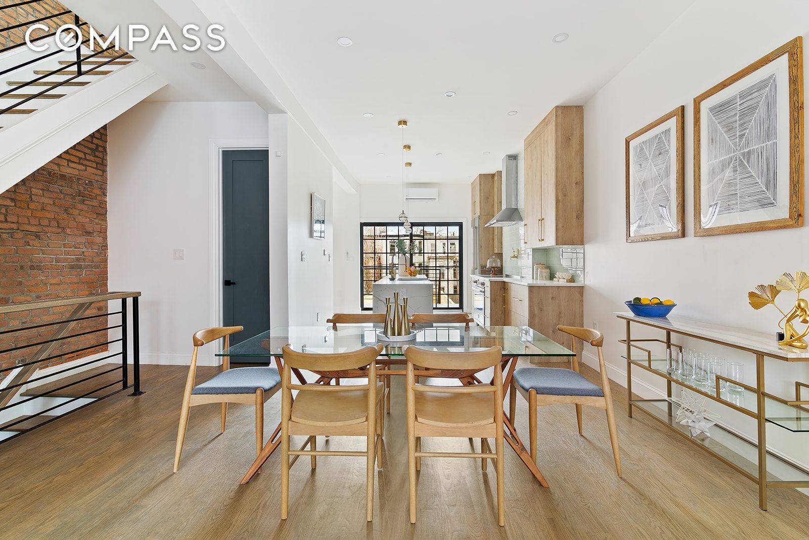 Nestled on a charming tree lined Crown Heights block, you'll discover this masterfully gut renovated two family building featuring designer interiors and three levels of extraordinary outdoor space.