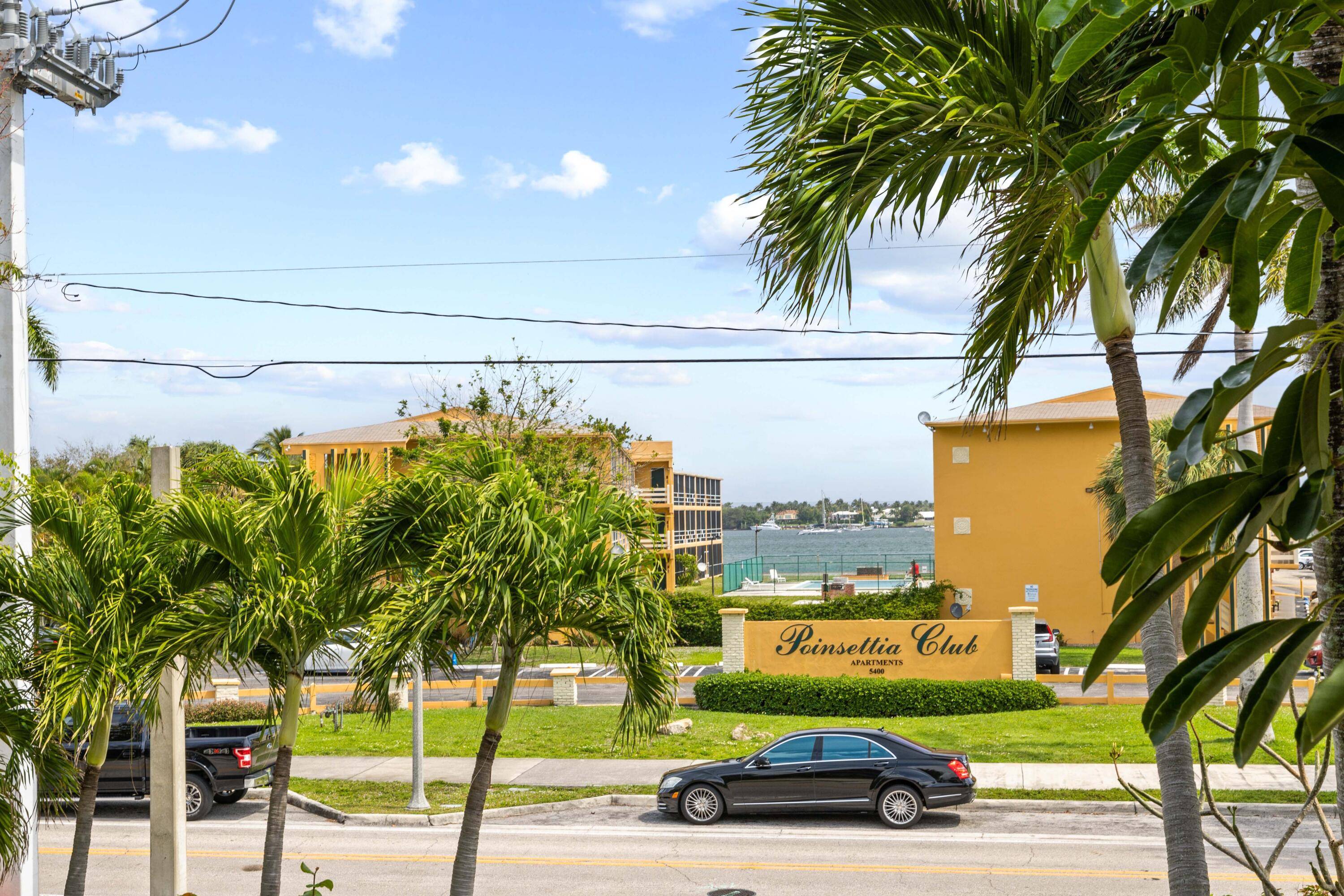 Dazzling Intracoastal Water Views from your large private balcony and bedroom in this second story North Flagler oasis.