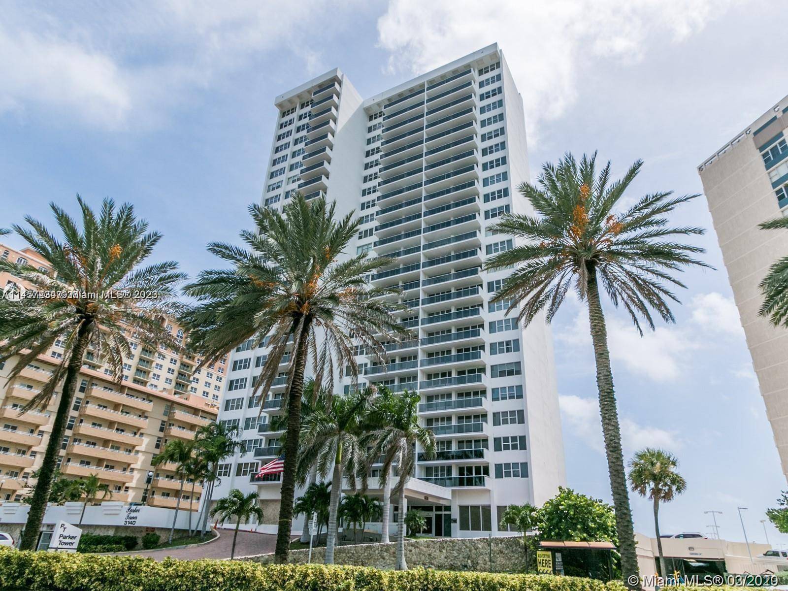 Beautiful 2 BR 2 BATH condo unit with direct ocean views at the fabulous Parker Tower Condo.