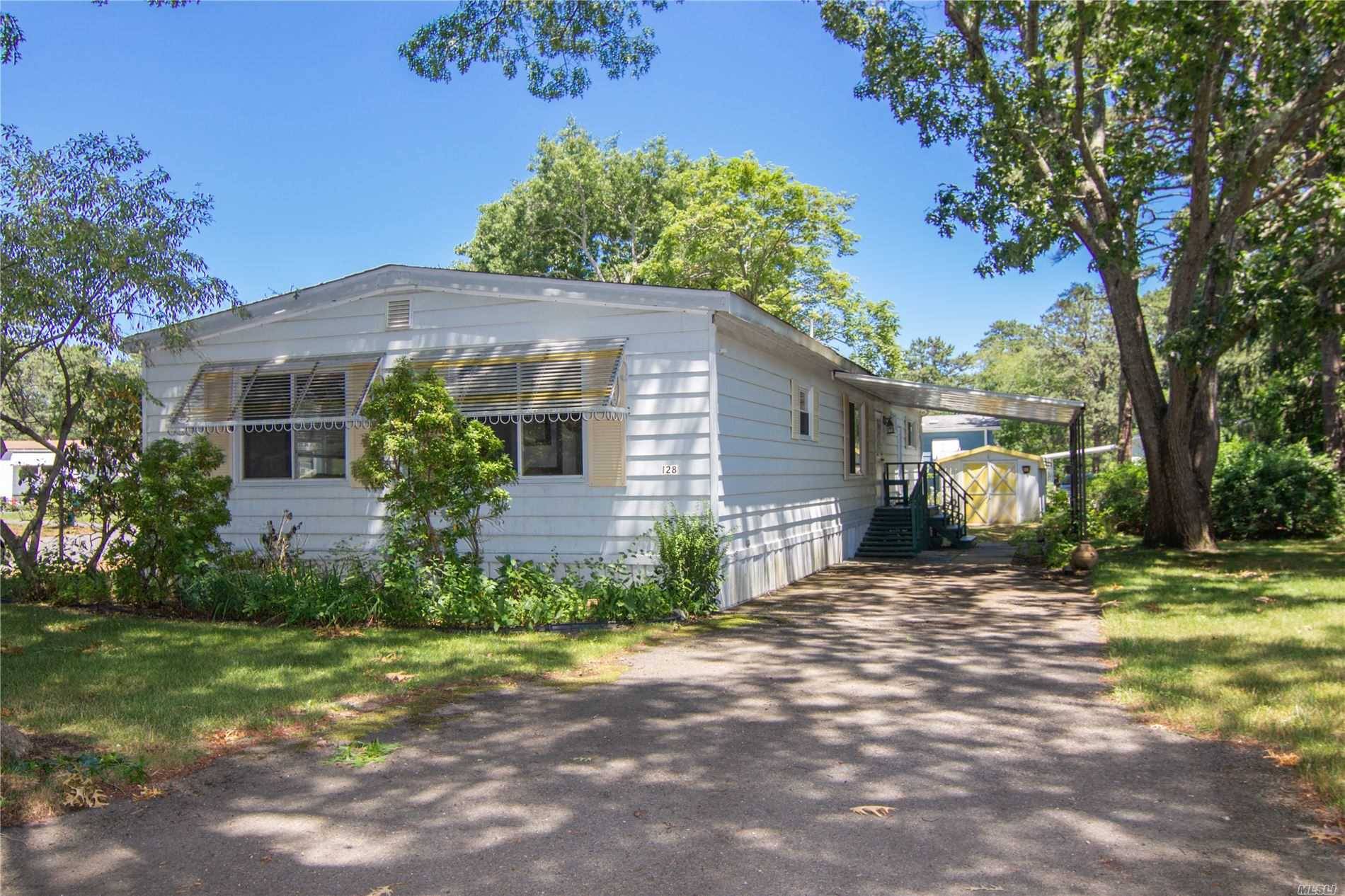 As featured in Newsday ! Large double wide.