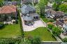 Aerial view of residential area
