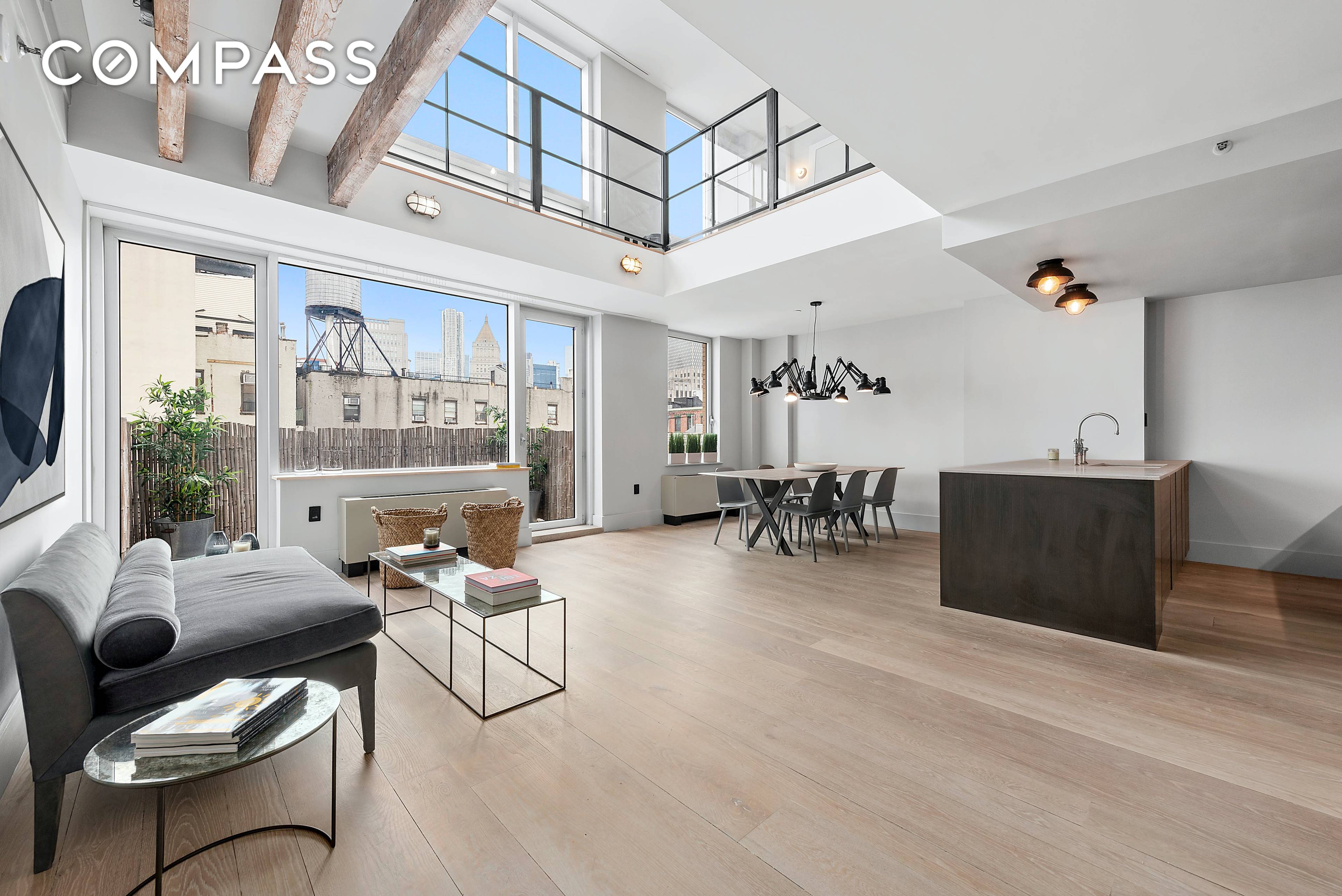 Penthouse F is a renovated 2 Bedroom 2 Bath loft located in the midst of Little Italy, Nolita, Soho and Chinatown.