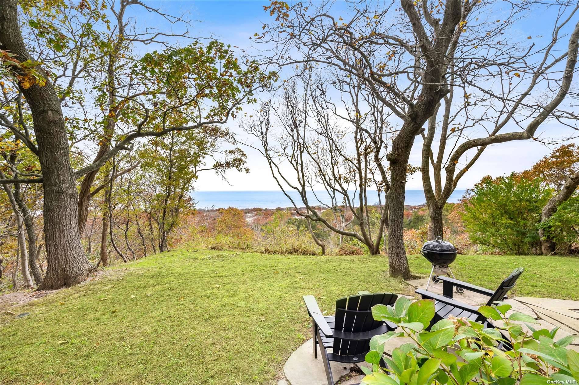 Enjoy stunning water views and all season access to the Sound from this charming 3 bedroom, 1 bathroom waterfront home.