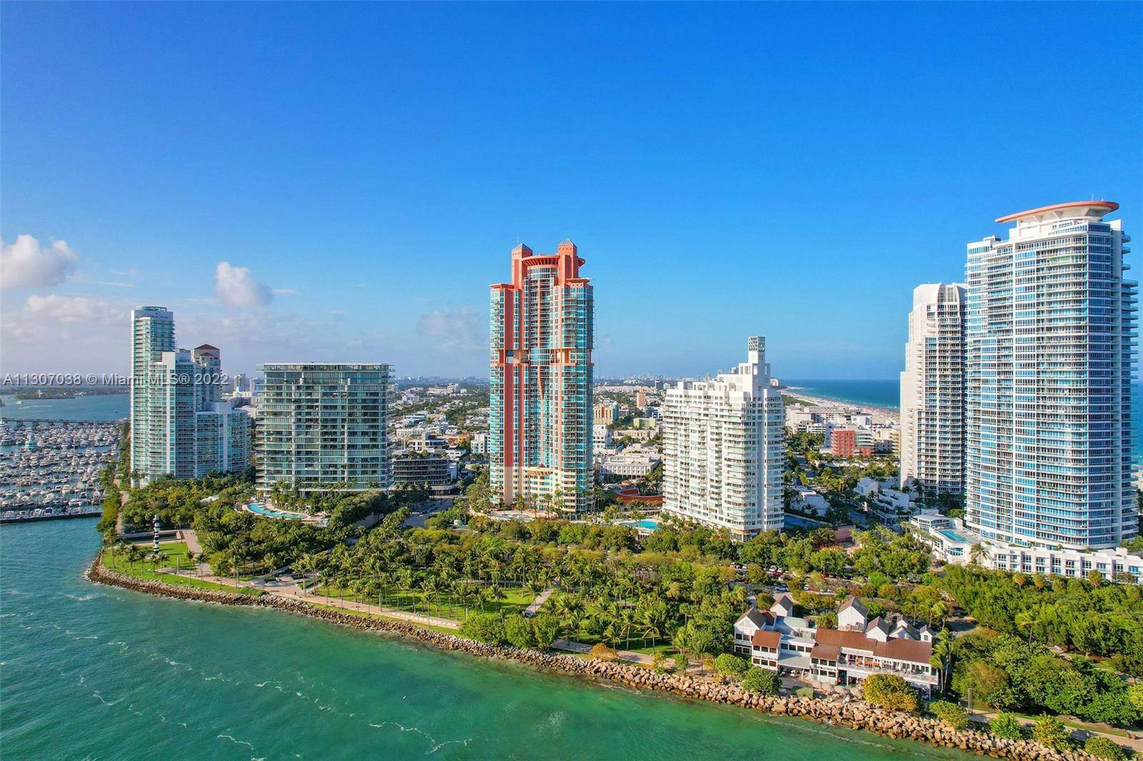 Incredible opportunity to own a completely renovated 3 bed 3 full bath residence on the 43rd floor with a private gallery entrance at the prestigious Portofino Tower in the world ...