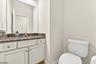 First fl. powder room