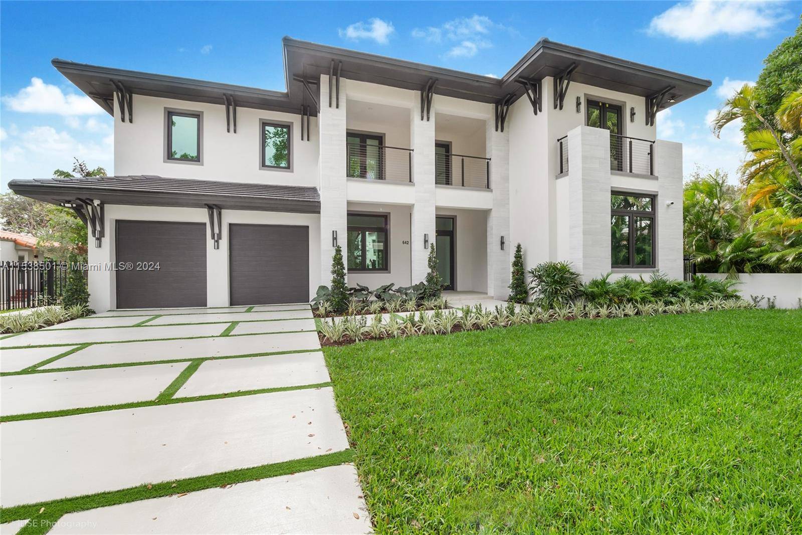 Ready for move in ! Brand new transitional style executive home within walking distance to Granada Golf Course, Coral Gables Country Club, Miracle Mile and Downtown Coral Gables.