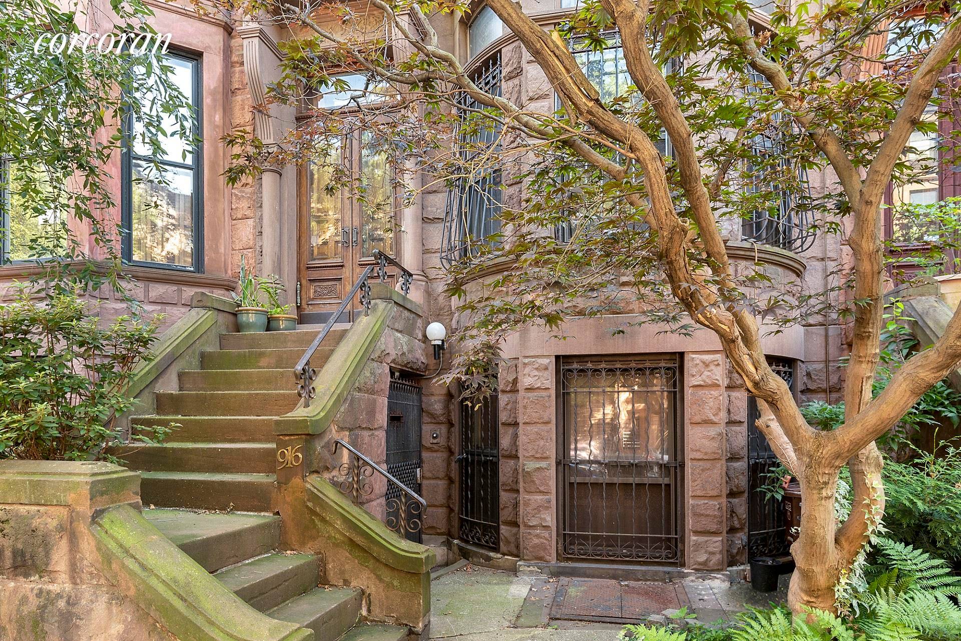 Lush with amazing detail, this 6000 sf brownstone awaits your refurbishment in prime Park Slope.