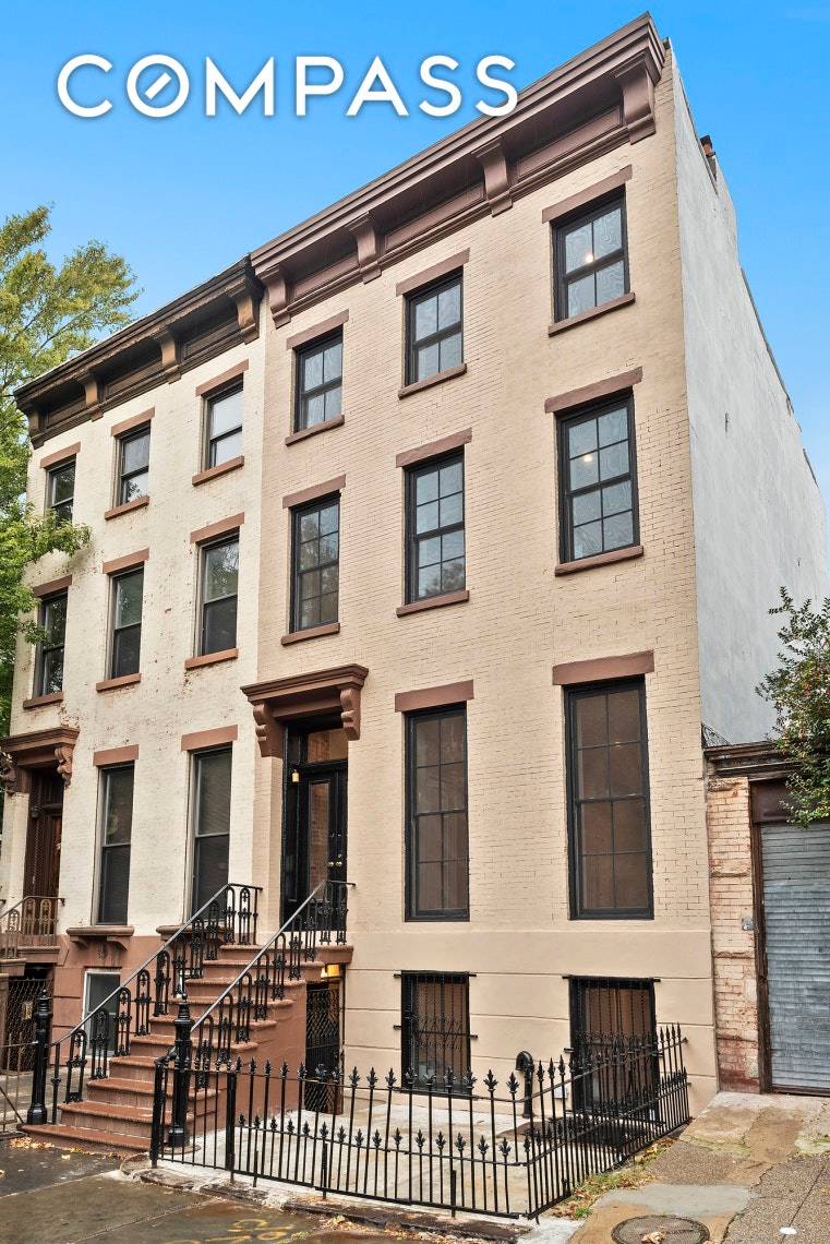Situated on a beautiful, tree lined street of row houses, 139 Vanderbilt reinvents a multi family brownstone with modern touches.