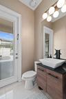 Powder Room w/pool access
