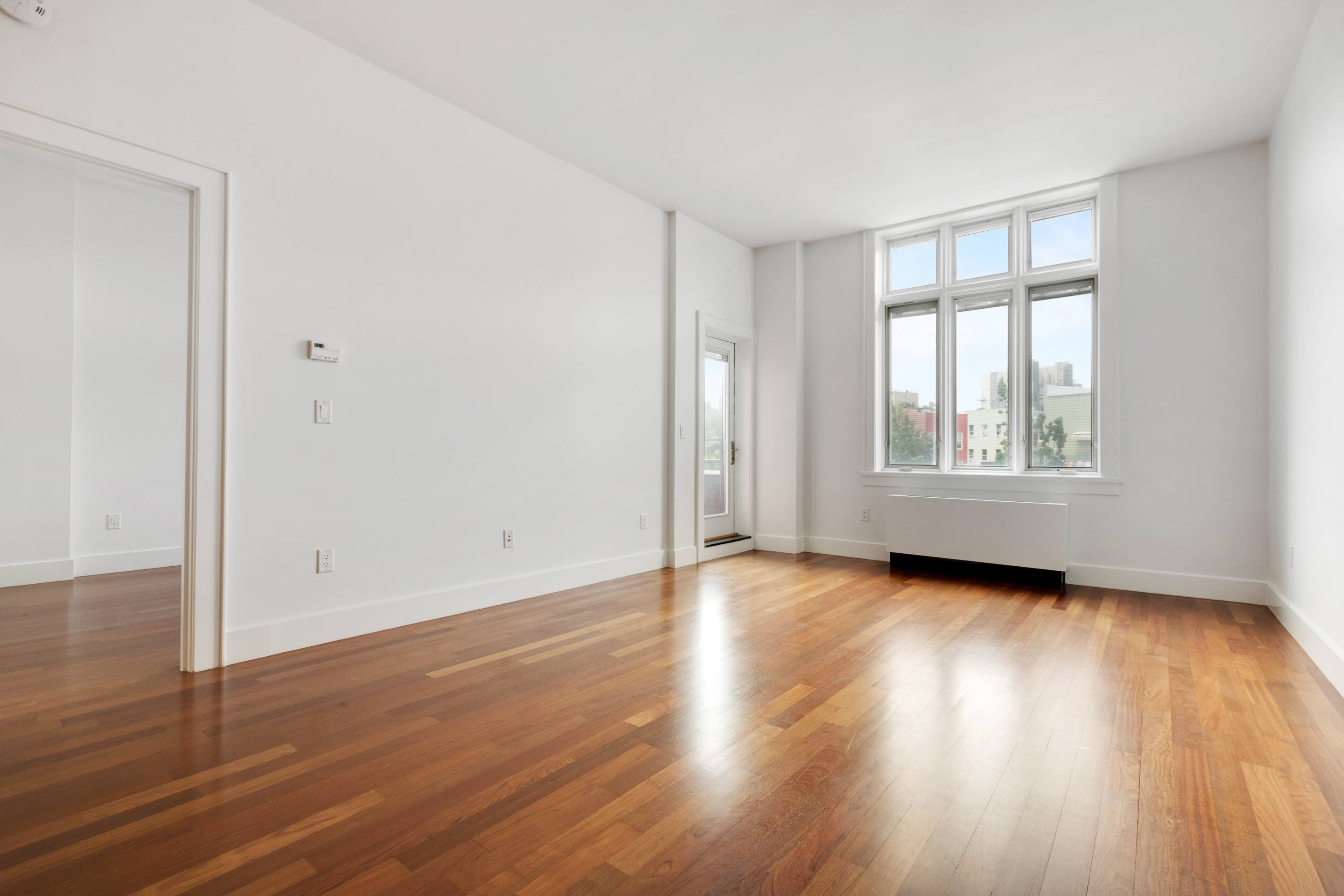 1 bed 1 Bath Balcony The Oakland Indoor Parking Space Available additional fee applies This condominium residence located in Greenpoint has become synonymous with luxury living in the area.