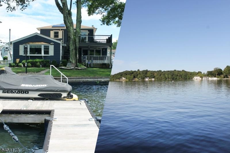 Lake front with level property