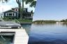 Lake front with level property