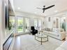 Living room with french doors onto lanai