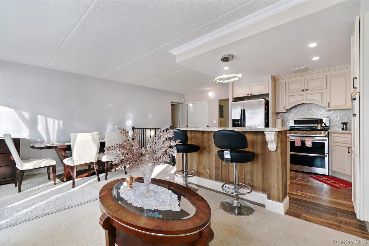 Open concept living room, dining room and sitting area