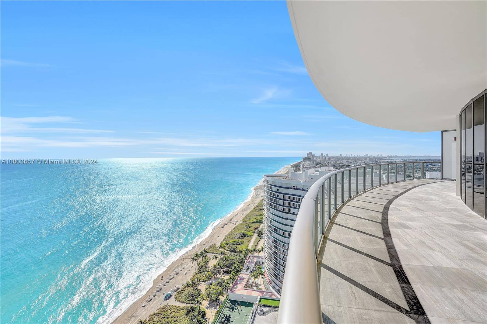 ST. REGIS BAL HARBOUR, THE ULTIMATE OF LUXURY ENJOY LIVING IN THIS CORNER WRAP AROUND RESIDENCE SURROUNDED BY PANARAMIC OCEAN FRONT VIEWS MAJESTIC SOUTH VIEWS TO ENDLESS NORTH EASE COASTLINE.