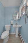 Half bathroom in primary