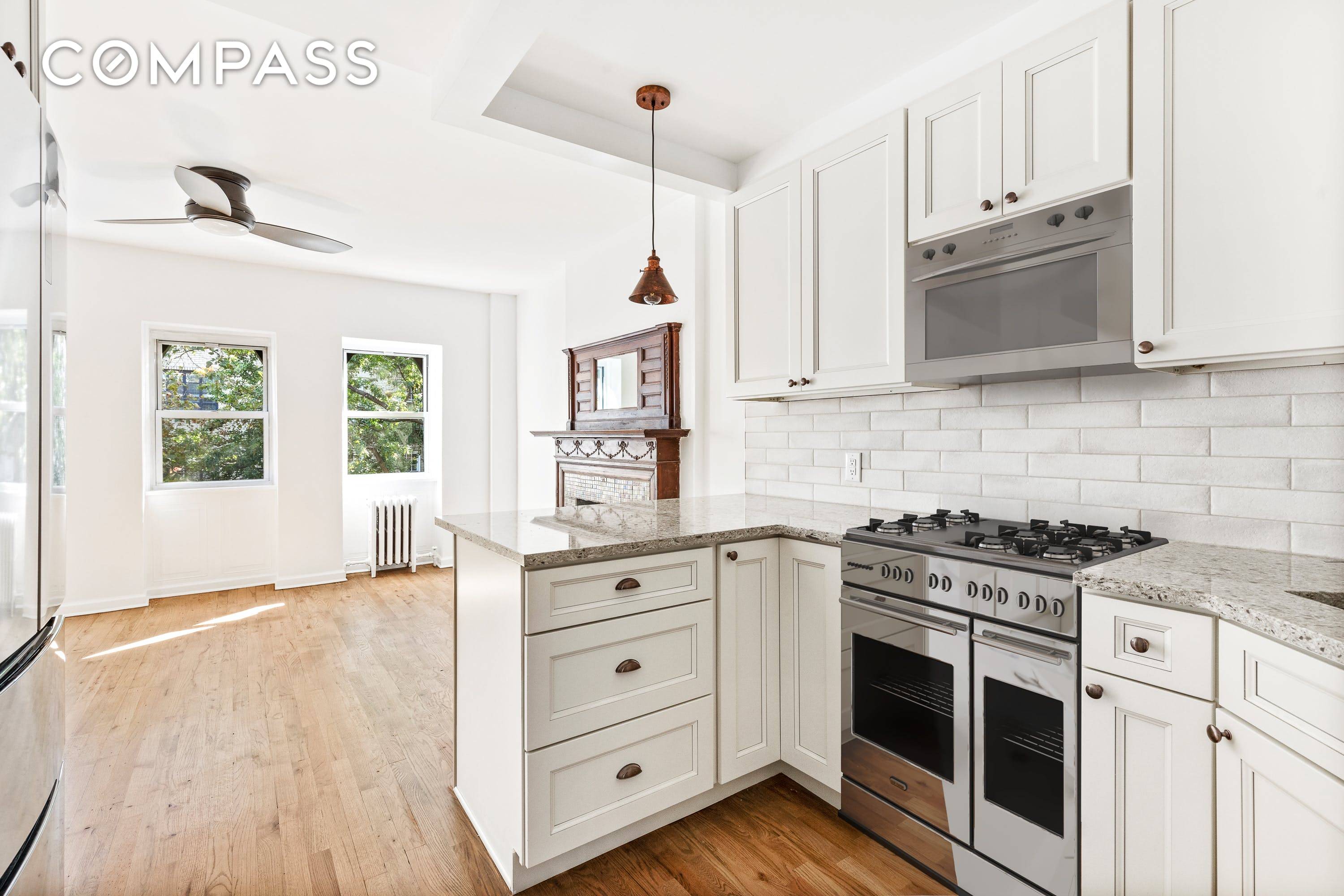 NEWLY RENOVATED upper duplex on quiet, tree lined Fiske place in prime Park Slope !