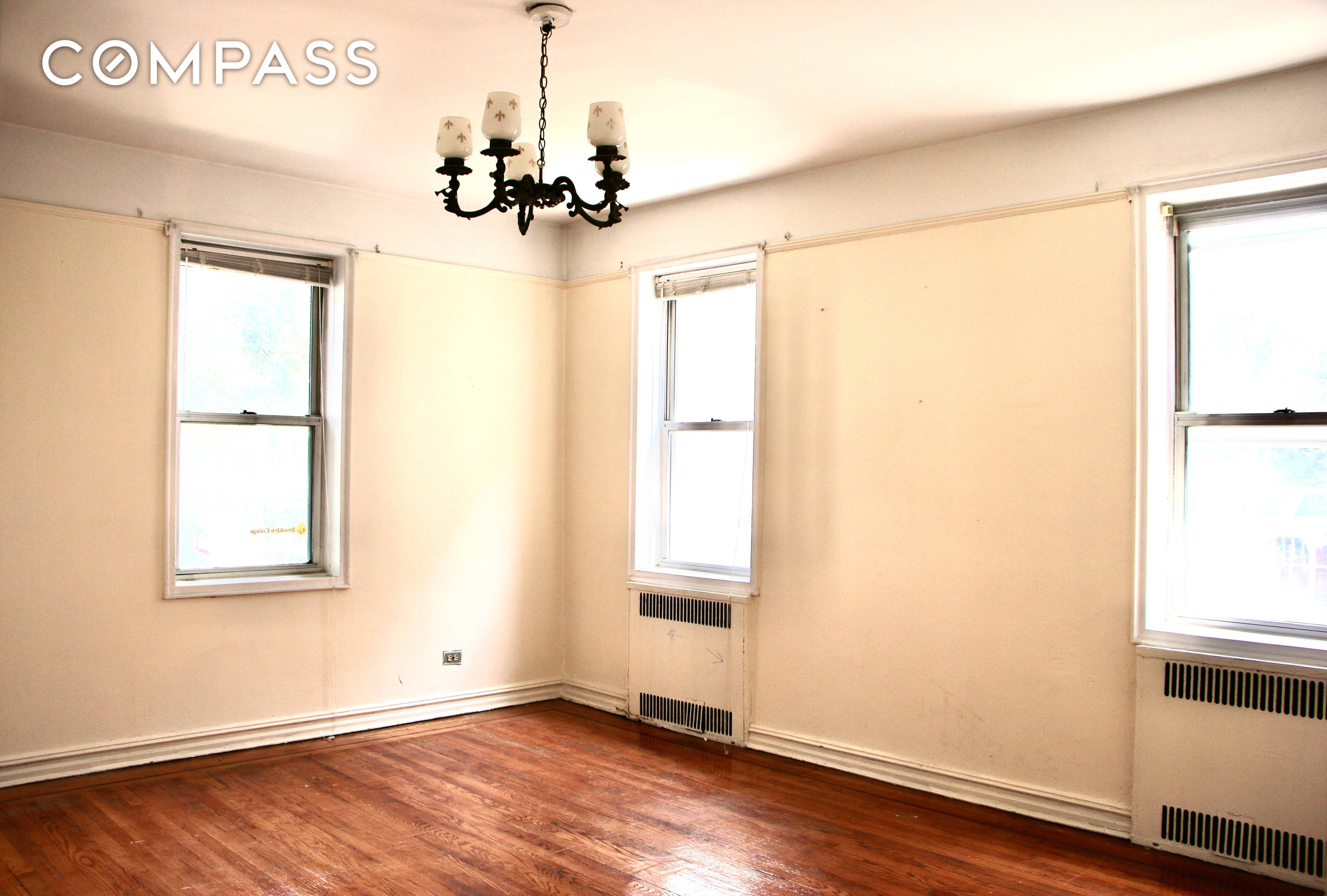 Opportunity knocks with this sunny corner unit with a very flexible floor plan see 3 fl.
