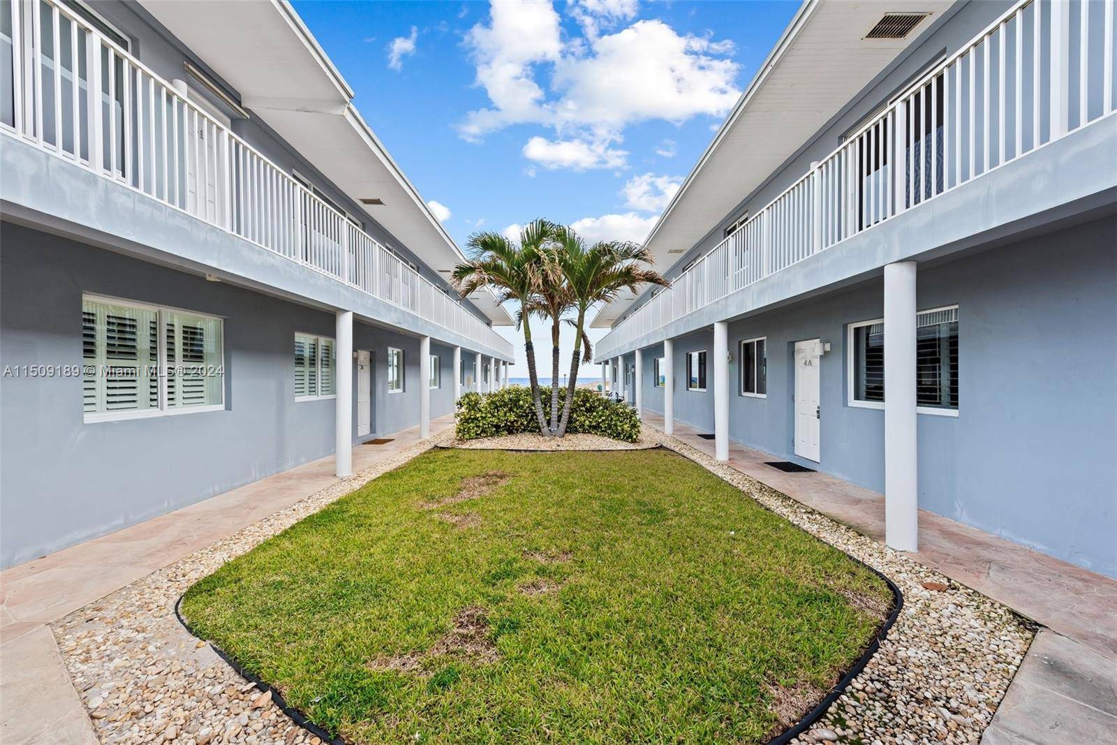 BEACHFRONT 2 BEDROOM 2. 5 BATHROOM TOWNHOME COMPLETELY REMODELED IN A BOUTIQUE BLDG.