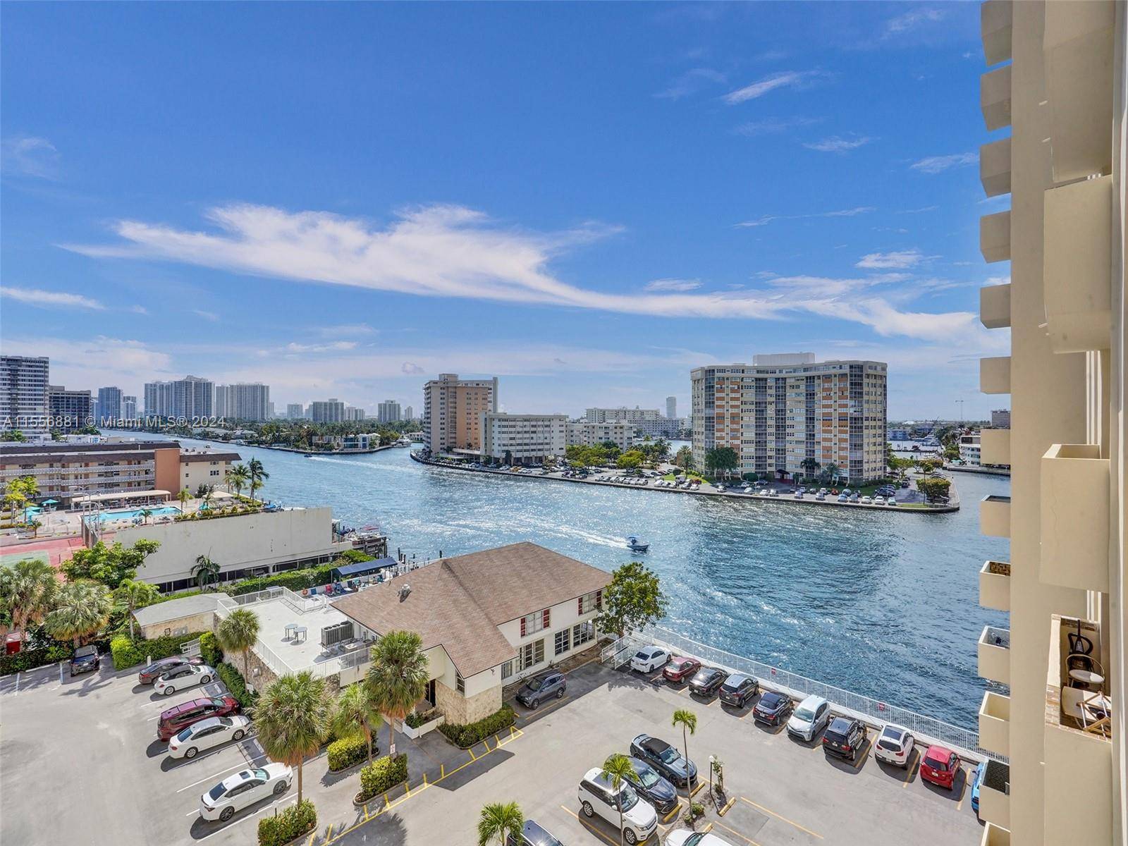 South facing unit with breathtaking intracoastal views located directly across from the beach in the heart of Hallandale !