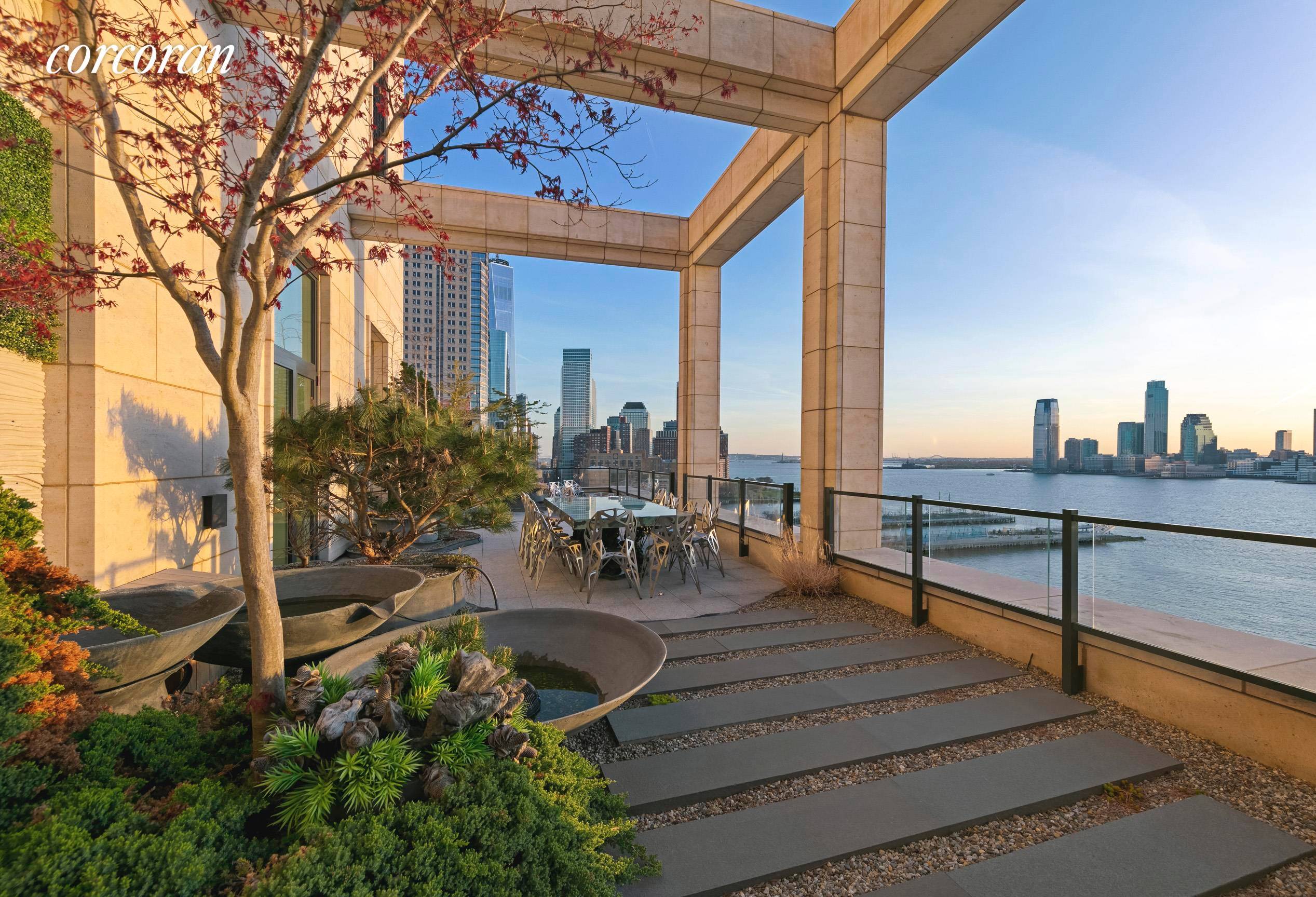 The Crown Jewel of Tribeca, Penthouse South, located atop Robert AM Stern's masterpiece, 70 Vestry, is a magnificent triplex villa on Tribeca's 'Gold Coast' with 360 degree views and breathtaking ...